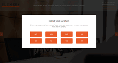 Desktop Screenshot of blumers.com.au